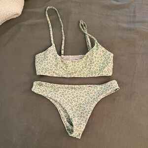 Cheetah print bikini